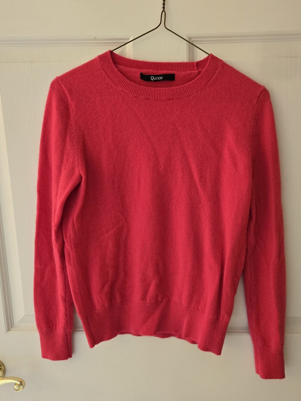 Quince Mongolian Cashmere Crew Sweater Small